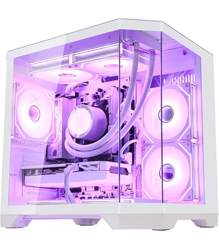 Amazon.com: HELLOLAND Ocean of Stars AI Gaming PC Desktop - AMD