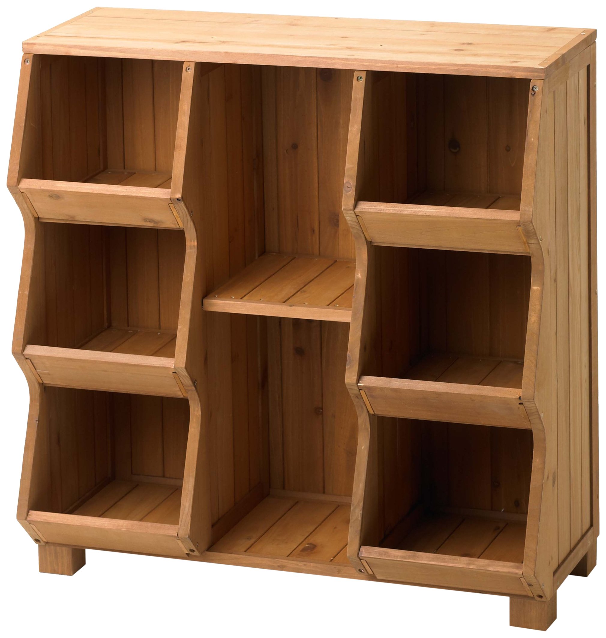 Stackable Wooden Cubby Storage Unit Buy Online in United Arab Emirates