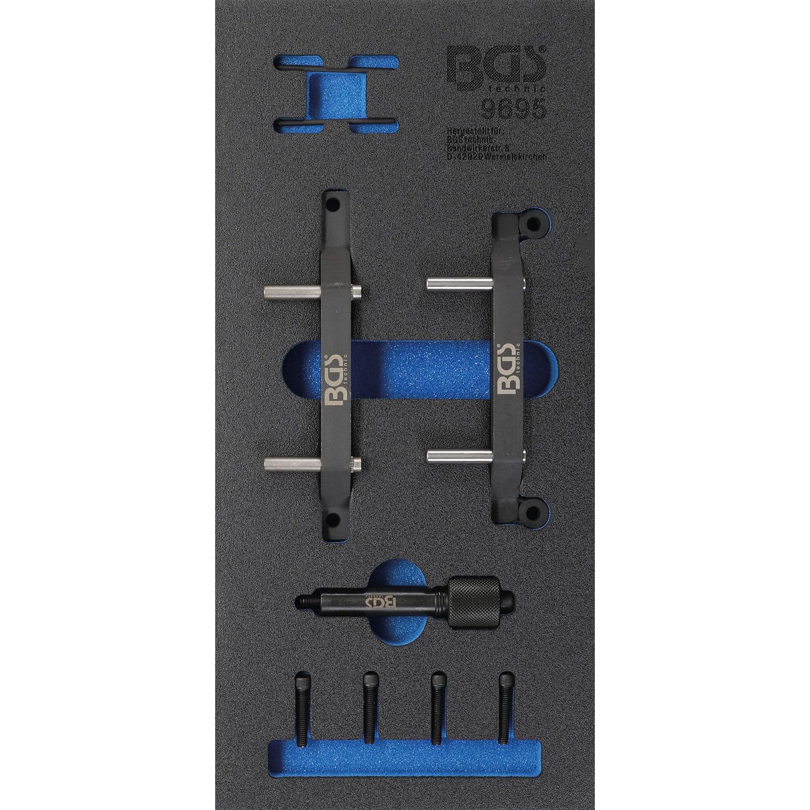 BGS 9695 | Tool Tray 1/3: Engine Timing Tool Set | for Jeep 3.0 V6 Diesel