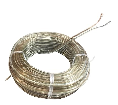 Oxcord 23/55 Gauge Oxygen Free (Bared & Tind Copper) Speaker Wire Cable (15mtr / 49.21 Feet) Copper
