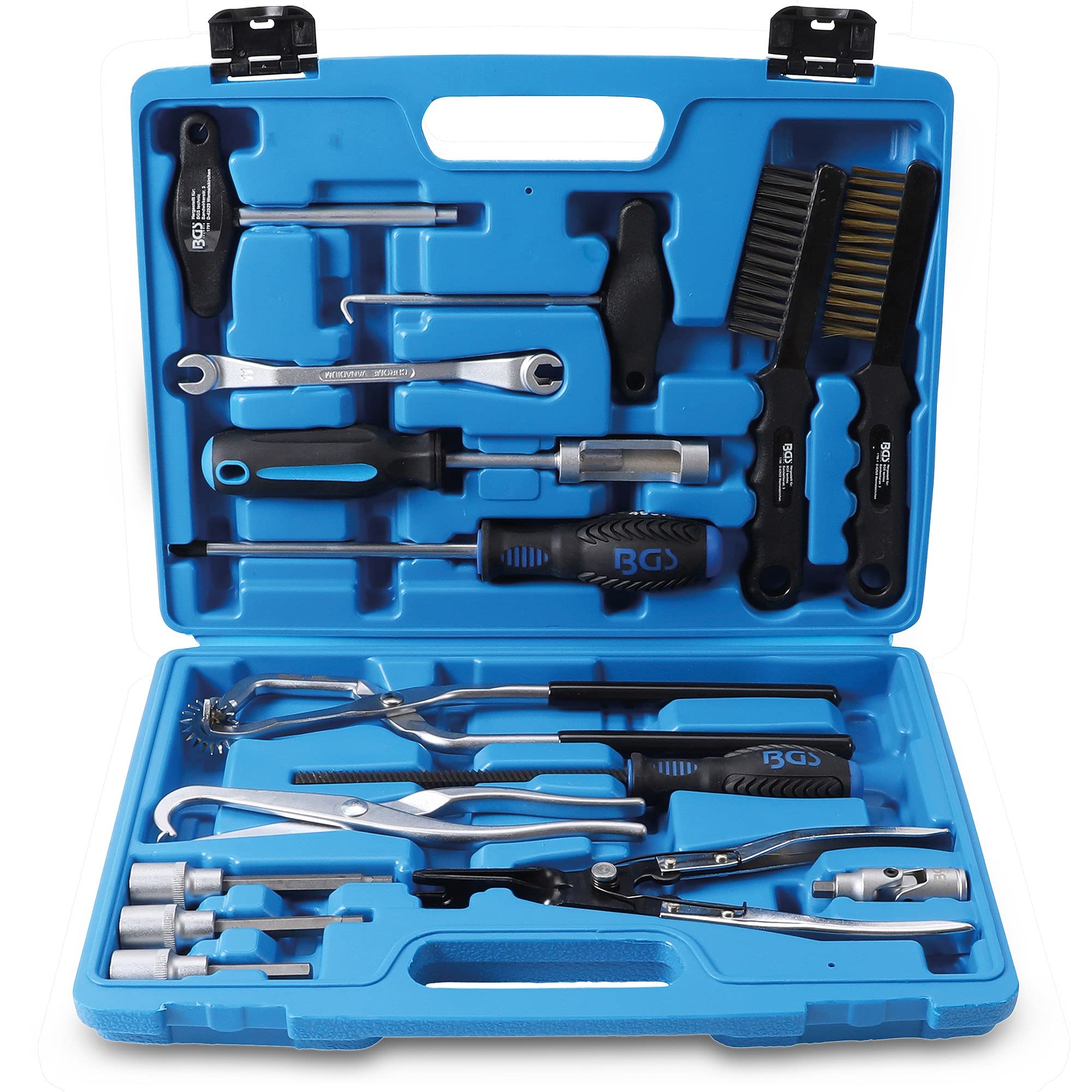BGS 1818 | Brake Maintenance and Assembly Tool Set | 15 pcs.