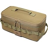 Tactical Camping Storage Bag 9L Tactical Utility Tote Bag Camping Cookware Organizer Trunk Organizer