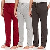 DARESAY Mens Lounge Pants with Pockets - Mens Pajama Pants - Lounge Pants Men, Up to 3XL Pack of 3