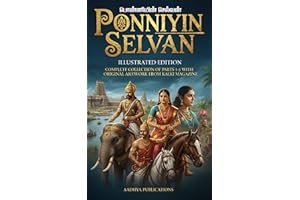 PONNIYIN SELVAN: ILLUSTRATED EDITION (COMPLETE COLLECTION OF PARTS 1-5 WITH ORIGINAL ARTWORK FROM KALKI MAGAZINE) (PONNIYIN S