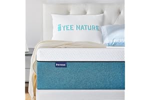 IYEE NATURE Queen Mattress, 8 inch Gel Memory Foam Mattress in a Box, Foam Bed Mattresses Medium Firm Foam Mattress,Queen Size Mattress 60 * 80 * 8 inch BEARLIDIVIOU