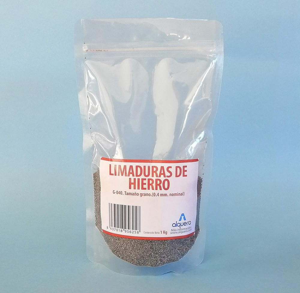 Alquera Iron Filings 0.4mm 1kg Powder Metal Science Lab Experiment