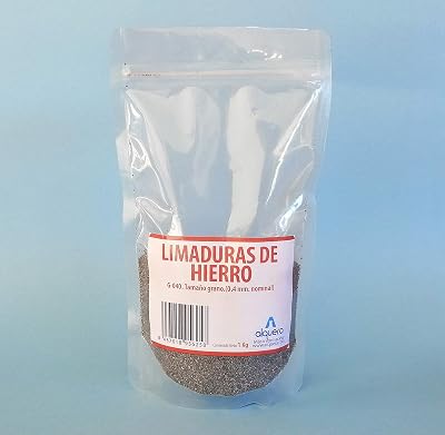 Alquera Iron Filings 0.4mm 1kg Powder Metal Science Lab Experiment
