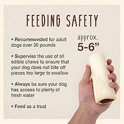 Cadet Stuffed Shin Bone, Long-Lasting Dog Chew