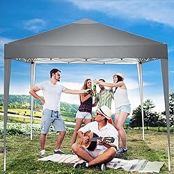 TOOLUCK 10x10 Pop Up Canopy Tent Waterproof Outdoor