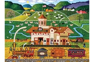 Buffalo Games - Charles Wysocki - Fox Hill Farms - 1000 Piece Jigsaw Puzzle