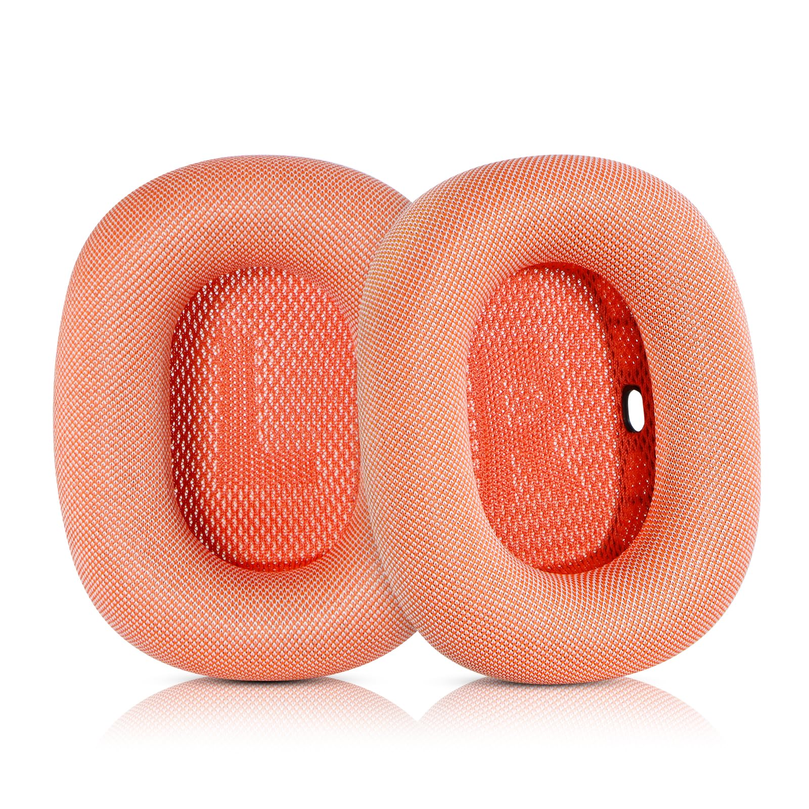 Sinowo Ear Pads Replacement for Airpods Max Over-Ear Headphones, Durable Mesh Fabric Earpads Cushions with Memory Foam and Magnet,Closer to The Original(Pink)