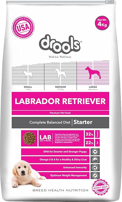 labrador puppy starter food