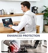 Aollop Posture Corrector Back Brace Men Women Breathable Adjustable view 7