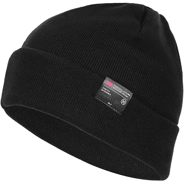 帽子 nutemperor fur beanie Black Mid-Season Knit Hat With Strings Black - Deux par Deux