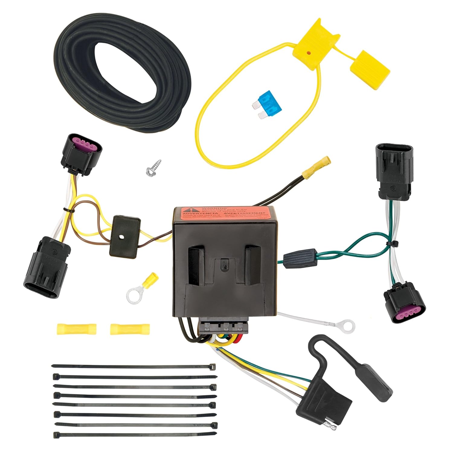 Connect 01. Разъем t14a. caravan towing connection. tow ready.