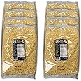Bearded Butchers High-Temp Mozzarella Cheese, Case of 8 (2.5 lb Bags) – 20 lbs Total, Shelf-Stable 1/4-Inch Cubes for Up to 25 lbs of Meat Per Bag, 400°F High-Temperature Cheese – Ideal for Sausage Making, Brats, Snack Sticks, Burgers, and More