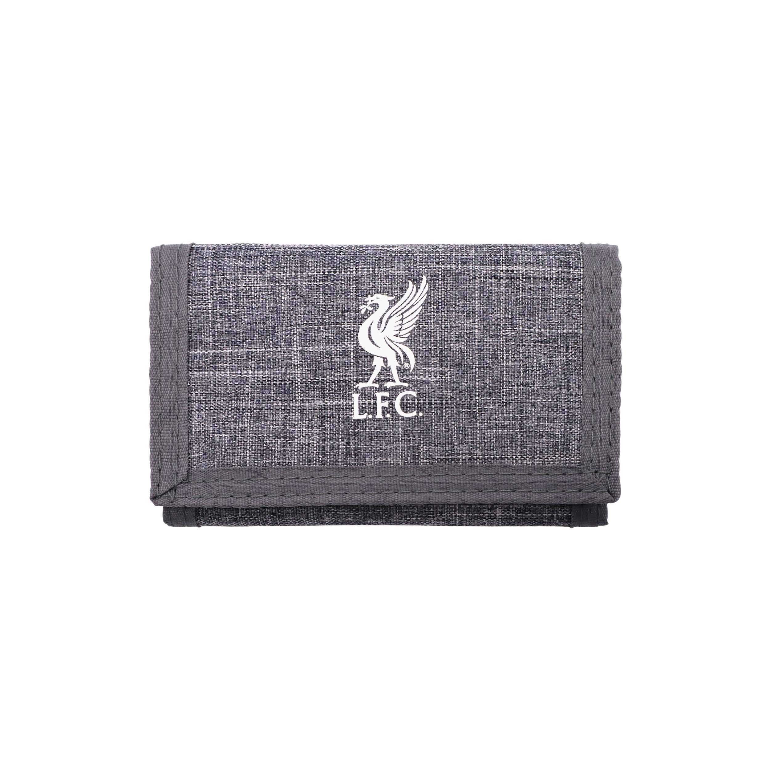 FOCO Officially Licensed Liverpool FC Grey Wallet