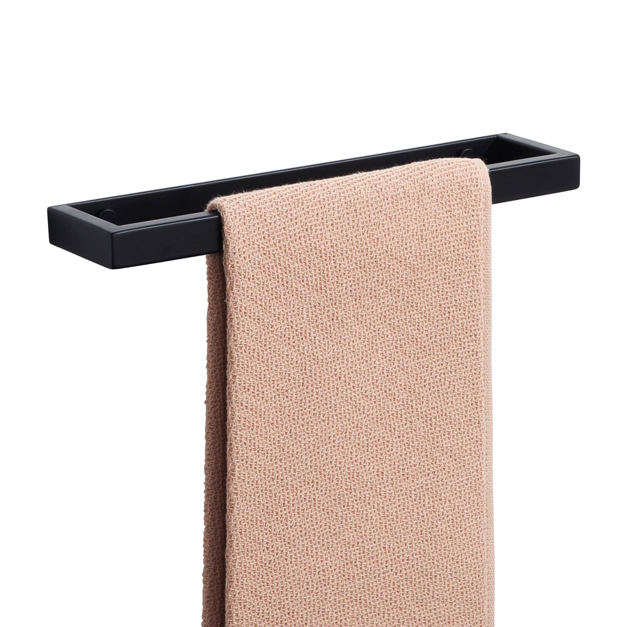Photo 1 of Alise Bath Towel Bars,12 Inch Towel Holder Towel Racks for Bathroom and Lavatory,SUS304 Stainless Steel Hand Towel Hanger Towel Rail Wall Mount,Matte Black GJF030-B