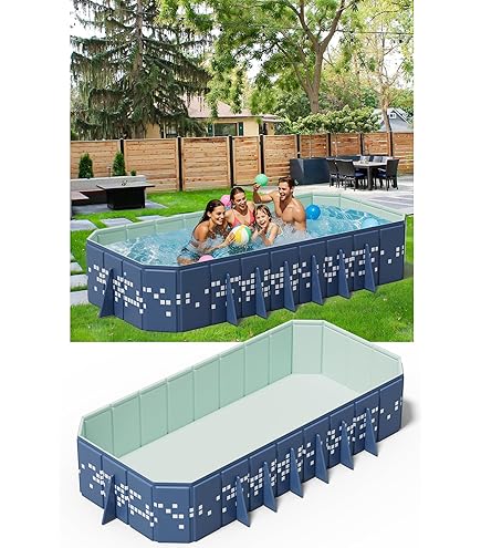 Pools For Backyard Foldable Pool Non-Inflatable Swimming Pool For