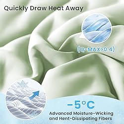 HYLEORY Cooling Comforter King Size - Summer