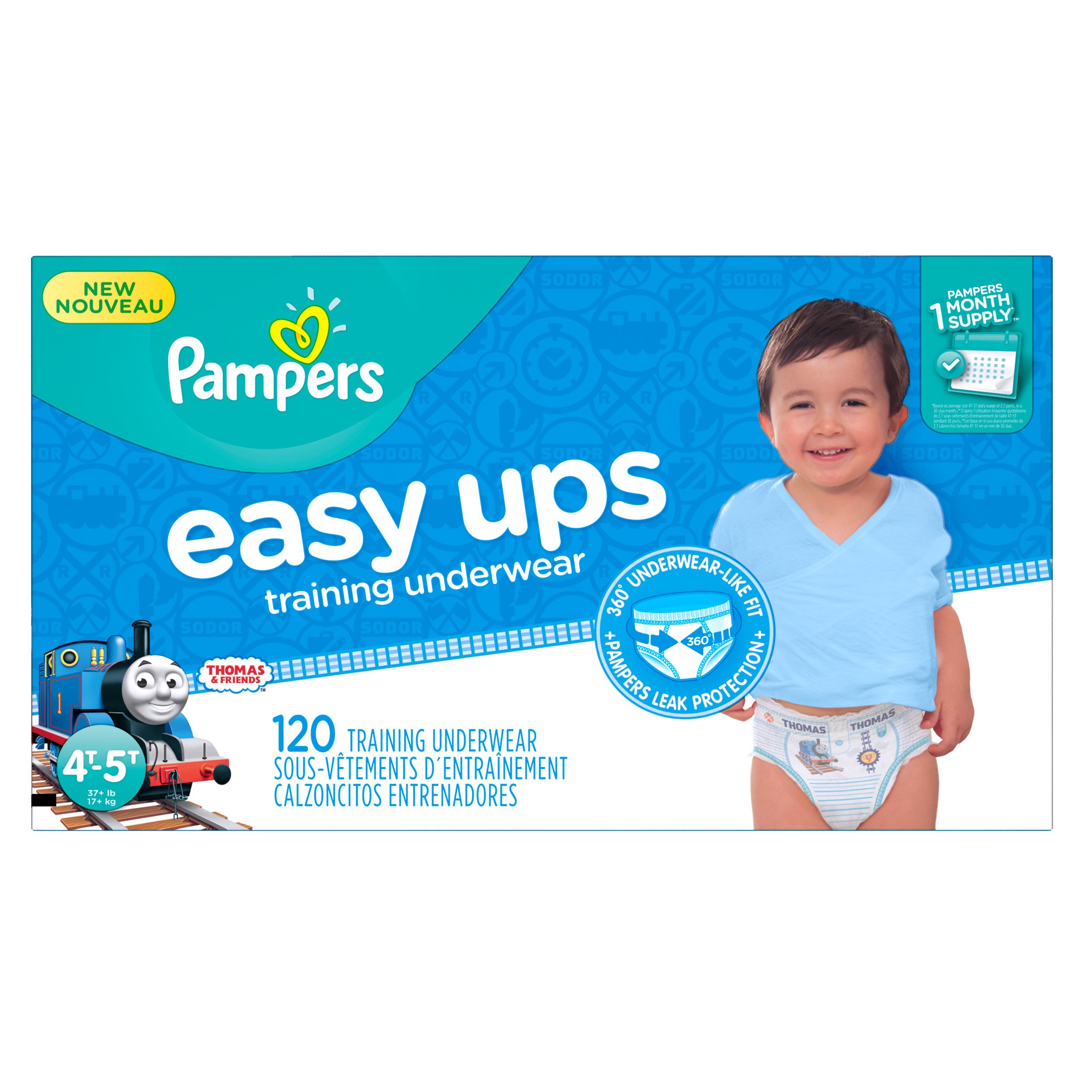 Pampers Easy Ups Training Pants Pull On Disposable Diapers For Boys