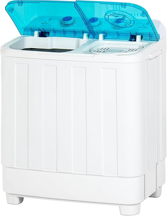 best choice products portable compact lightweight mini twin tub laundry washing machine