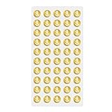 50 Wedding Meal Stickers - Place Card Stickers