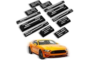 ELYASPEDY Sanding Block Kit 12 PC - Auto Body Sanding Block kit,Automotive Sanding Blocks,Sanding Blocks Auto Body,Flexible EVA Foam Wet or Dry Sanding Blocks Set,Car Sanding Block,Light,Semi Rigid,Black