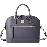 Dooney &amp; Bourke Domed Satchel Crossbody Bag with Removable Shoulder Strap