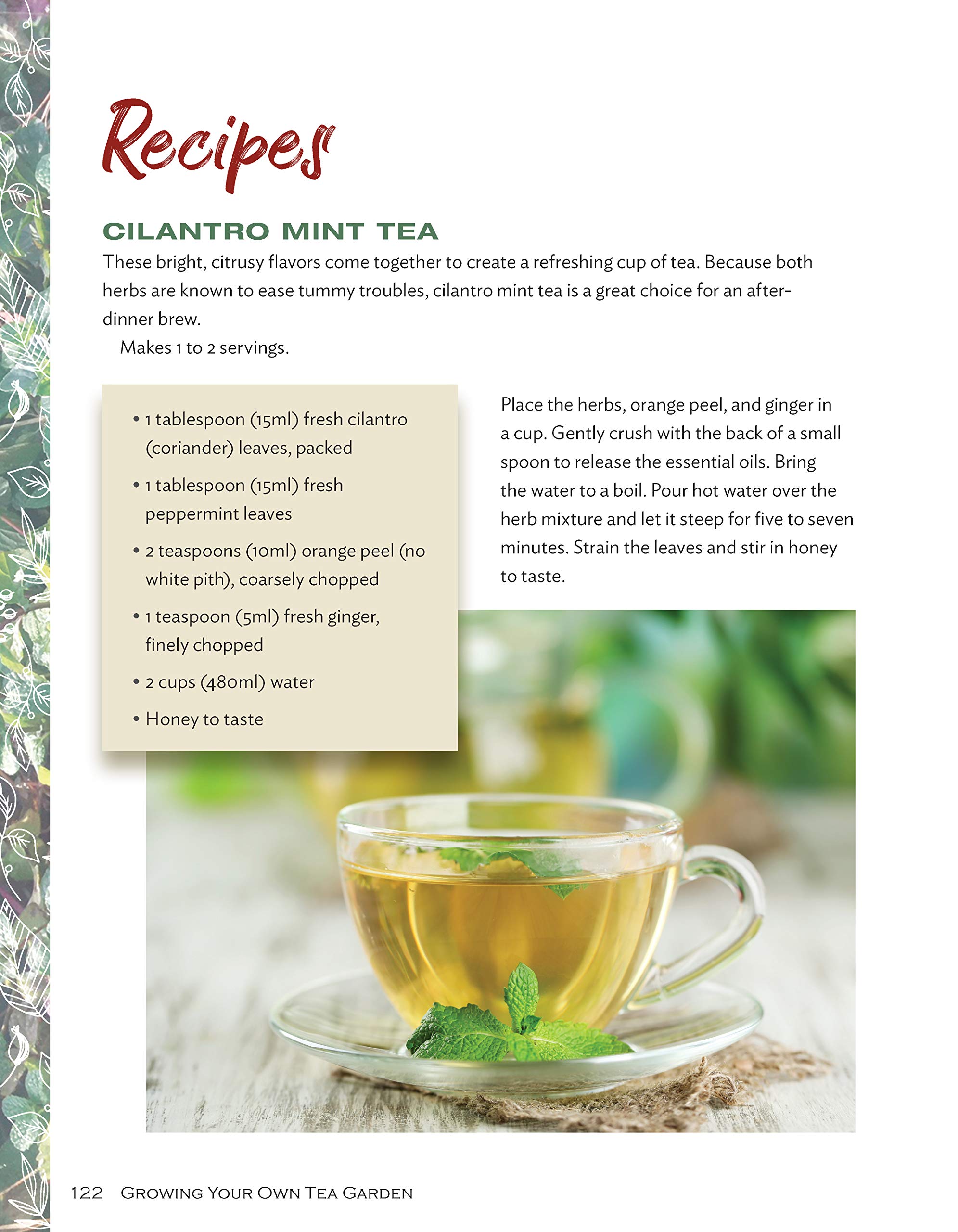 Growing Your Own Tea Garden: The Guide to Growing and Harvesting Flavorful Teas in Your Backyard (CompanionHouse Books) Create Your Own Blends to Manage Stress, Boost Immunity, Soothe Headaches & More Apr 9, 2019