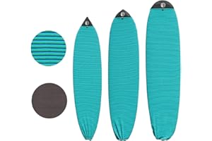 Rokia R Surfboard Sock Cover Quick-Drying Anti-Collision and Durable Surf Sock Cover - Suitable for Protective Bags of Shortboard, Longboard, Fish and HYBRID Board Choose Size & Colors