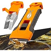 Razor Blade Scraper with 15 Spare Replacements - Glass Stove Top, Oven, Cooktop Scraper for Easy & Safe Cleaning, Decal & Sti