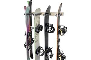 Pro Board Racks Snowboard Ski Wall Mounted Storage Rack (holds 4 boards)
