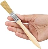 Kurtzy 36pk Chip Paint Brushes 0.5 Inch Wooden Handle for Paint Stains Varnish view 3