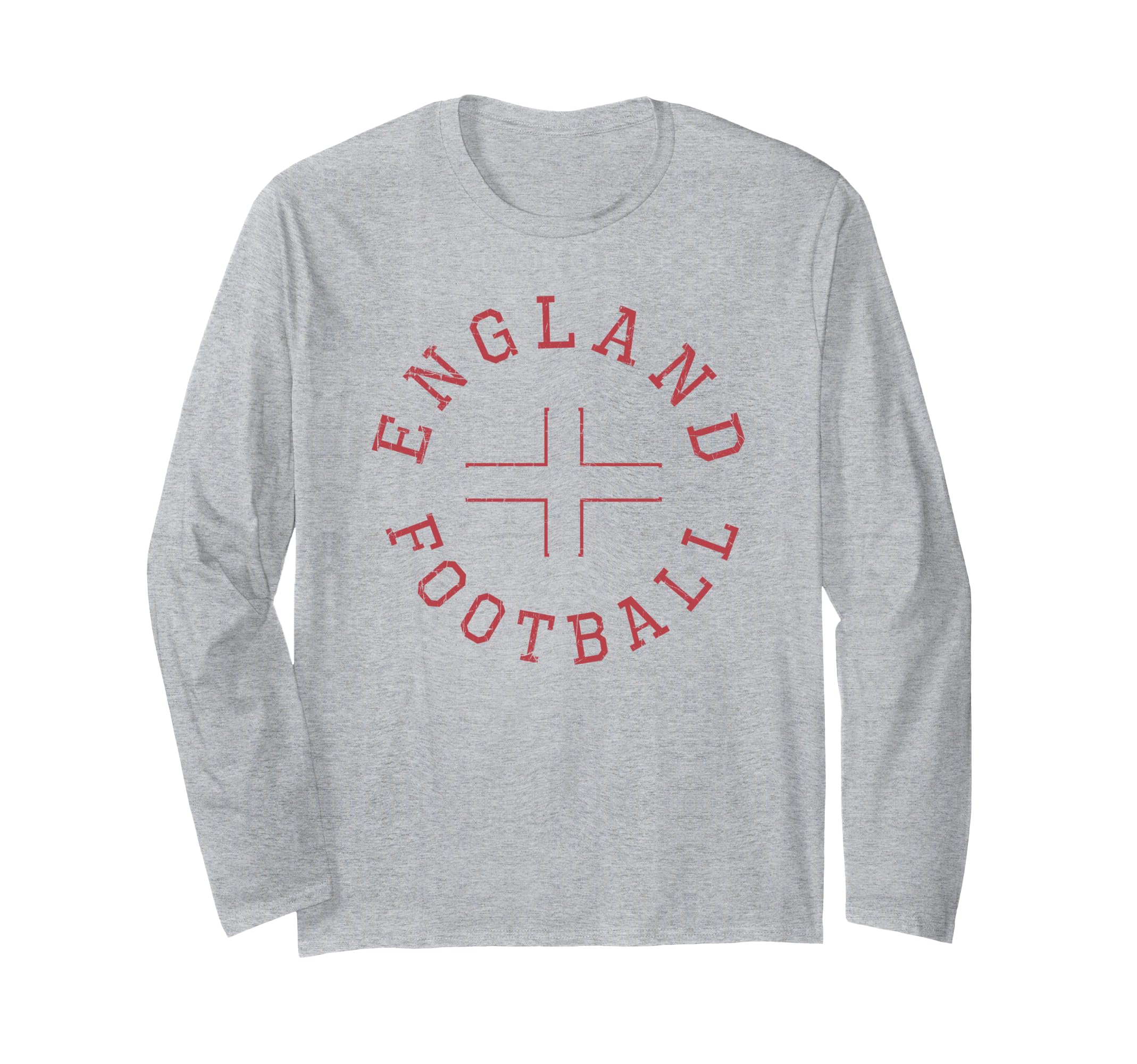Trendy England Football Circle Long Sleeve T-Shirt