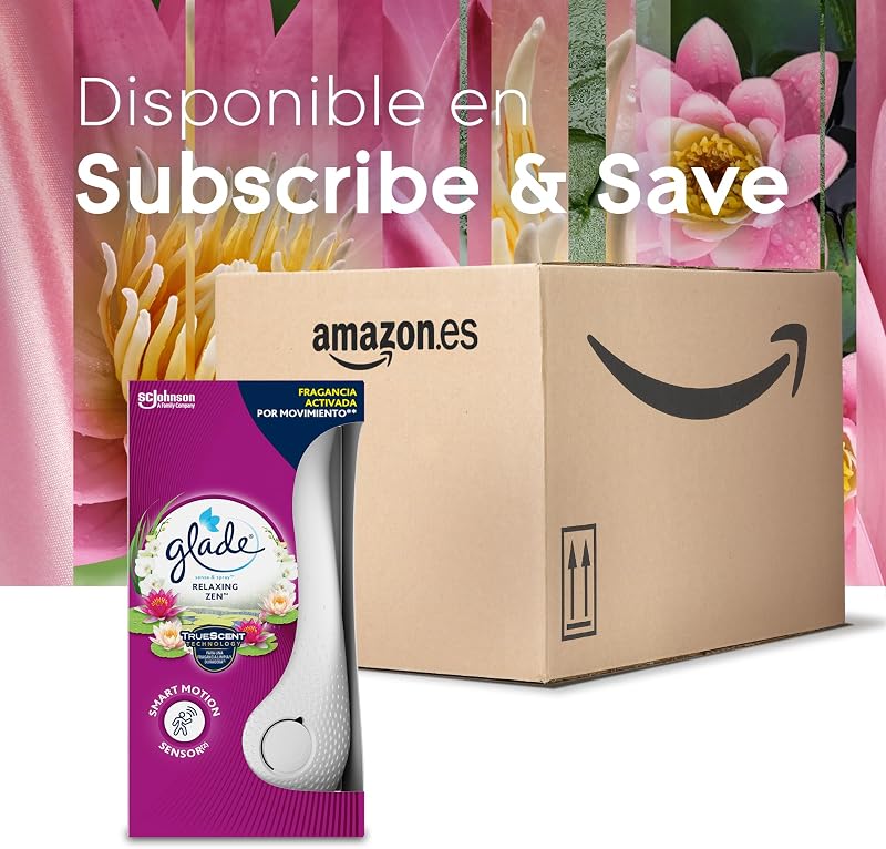 ® - Recarga para Ambientador Automático Sense & Spray com Sensor de Movimento, Fragrância Relax Zen, Pack Duo, 2 recargas