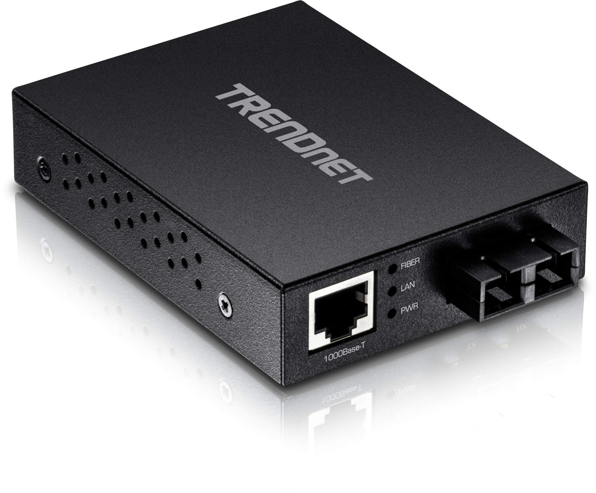 TRENDnet tfc-gmsc Converter of Fibre multi-modale SC-Type, Black