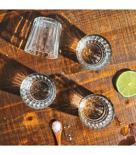 Amazon.com | Vaso Veladora Mezcal Glasses from Mexico (Pack of 96