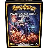 Avalon Hill HeroQuest Prophecy of Telor Quest Pack, Requires HeroQuest Game System to Play, Dungeon Crawler Games, Ages 14+,