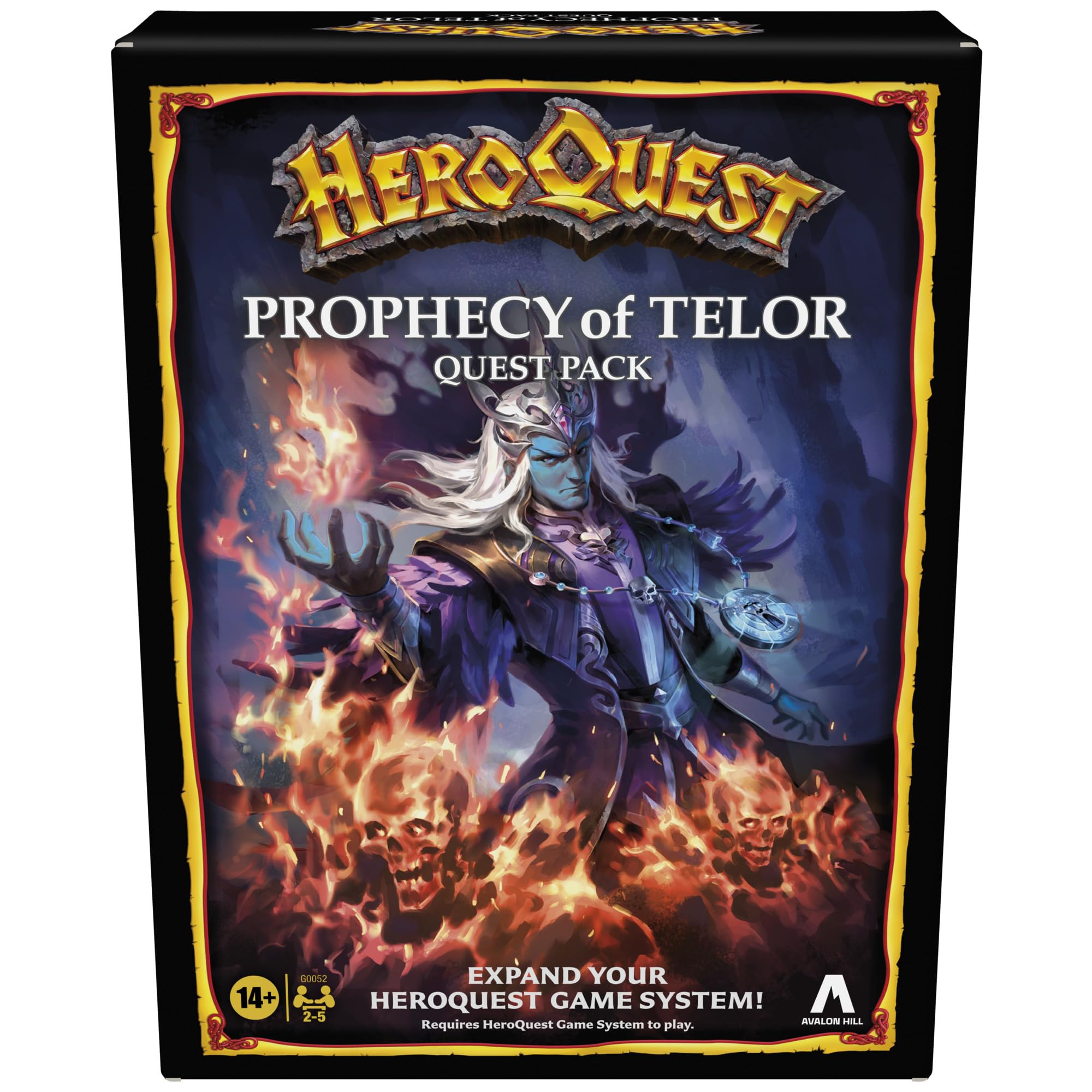 Avalon Hill HeroQuest Prophecy of Telor Quest Pack, Requires HeroQuest Game System to Play