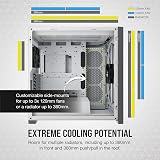 Corsair 5000D Airflow Tempered Glass Mid-Tower ATX Case White w/ RapidRoute view 7