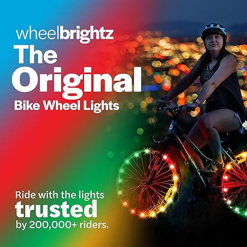 Brightz WheelBrightz Bicycle Wheel Lights (2-Pack Multicolor