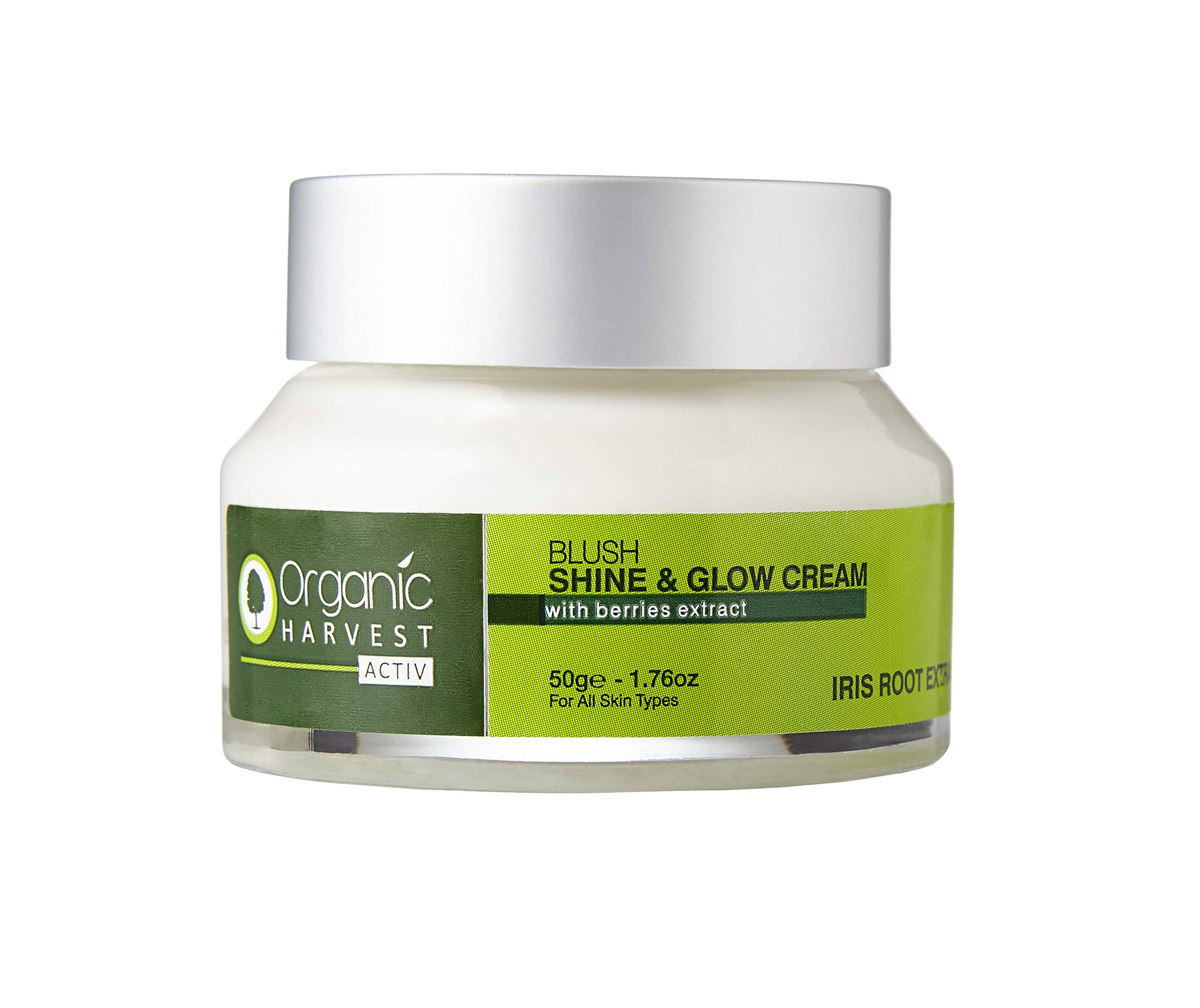 organic harvest shine and glow cream