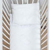 Baby Comfort 2 Piece Bedding Set Moon White 80x70 cm Duvet Cover Pillowcase