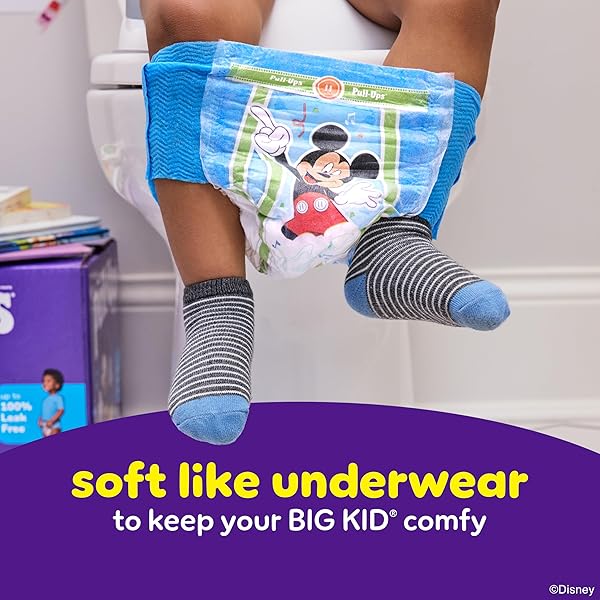 PULL-UPS BOYS’ POTTY TRAINING PANTS, SIZE 3T-4T TRAINING UNDERWEAR (32-40 LBS), 66 COUNT