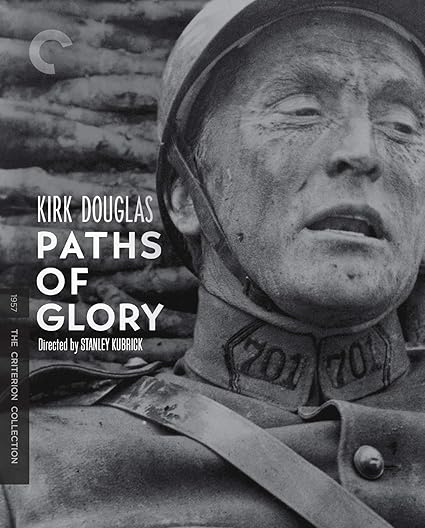 Amazon Com Paths Of Glory The Criterion Collection Blu Ray Kirk Douglas Richard Anderson Timothy Carey George Macready Ralph Meeker Adolphe Menjou Wayne Morris Joe Turkel Stanley Kubrick Movies Tv