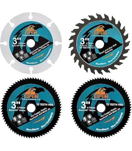 thumbnail image 2 of Circular Saw Blade 2-Inch/75MM Wood Metal Cutting Disc... 2 of 14