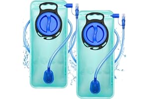 PAUKIS Hydration Water Bladder, Leak Proof Water Bladder for Hiking Backpack, BPA-Free Water Pouch Water Reservoir for Camping Cycling Running, 2Pack 1.5L 2L 3L