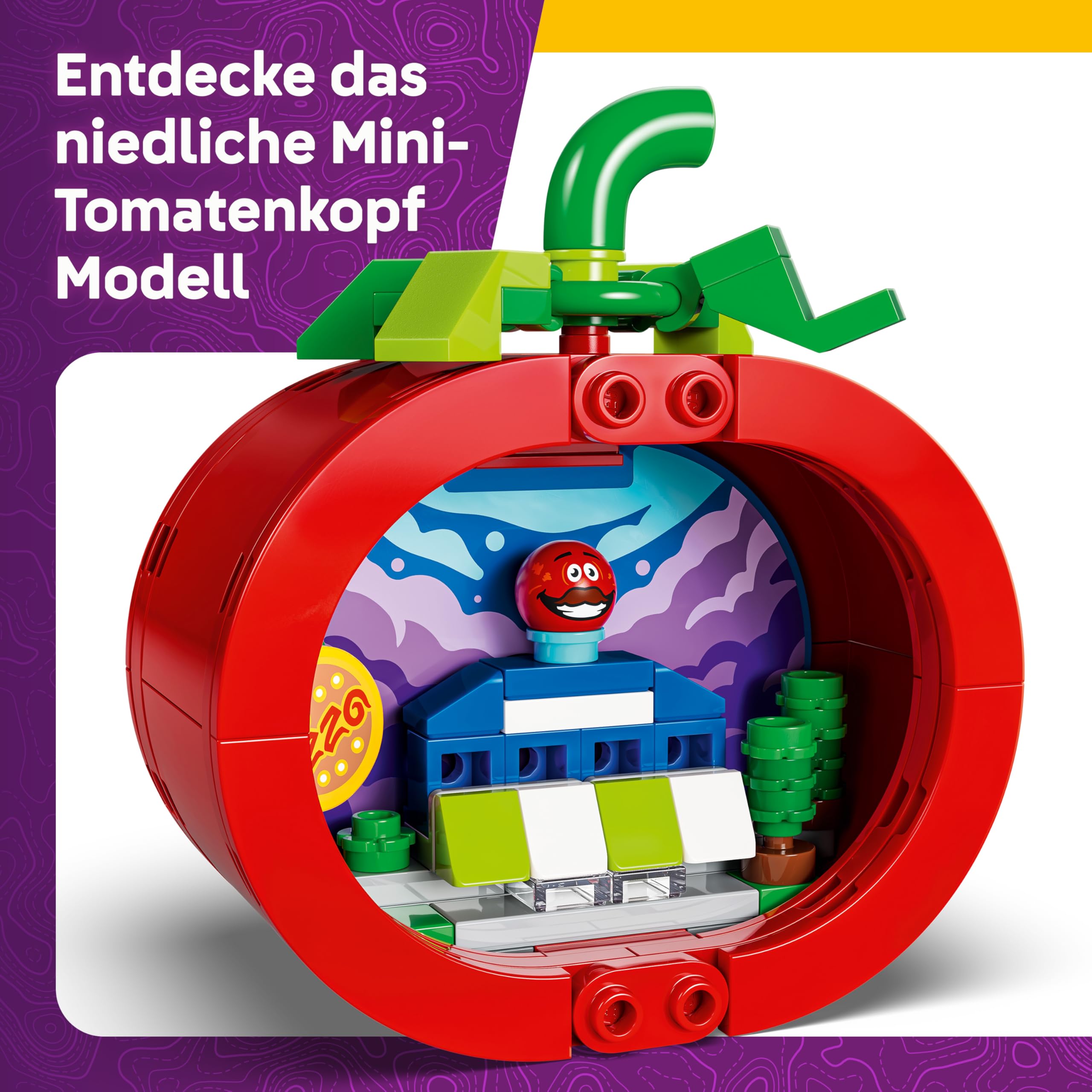 LEGO Fortnite Tomatenkopf - Interaktive Figur mit Restaurant Innenraum - Zimmer- oder Schreibtischdeko für Kinder - Gaming Geschenk für Jungen, Mädchen und Fans ab 10 Jahren - 77079 5