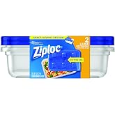 Ziploc 321874 Food Storage, 2 Count (Pack of 1)